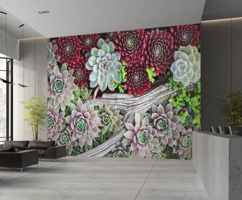 3D Potted Plants S266 Wallpaper Mural Self-adhesive Removable Sticker Kids Pa
