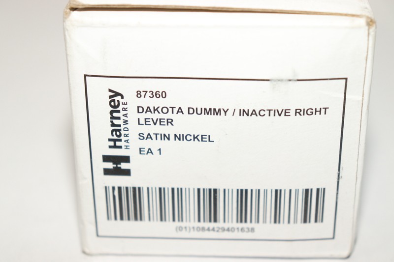 Harney Hardware Dummy Function Dakota Collection Door Lever Inactive 87360