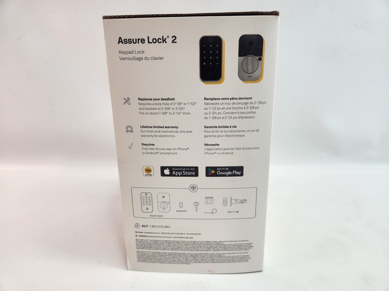 Yale Assure Lock 2 Keypad Smart Lock with Bluetooth - YRD410-BLE-619 gallery