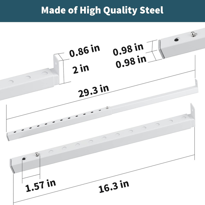 Adjustable Window Security Bars (Steel), Window Locks Bars inside for Prevent Bu gallery