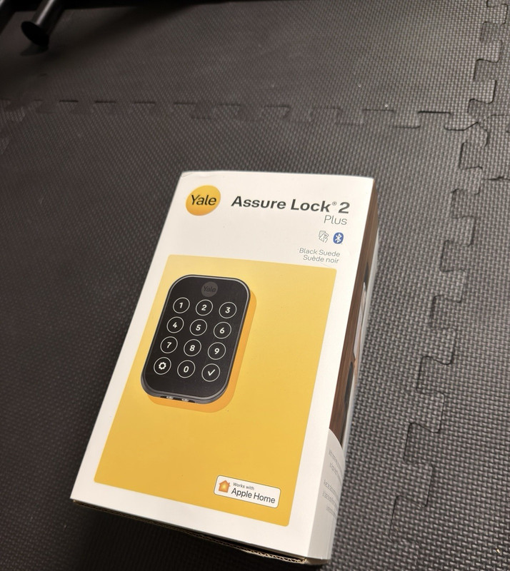 Yale Assure Lock 2 Plus Touchscreen – Black Suede – Fingerprint + Wi-Fi Module