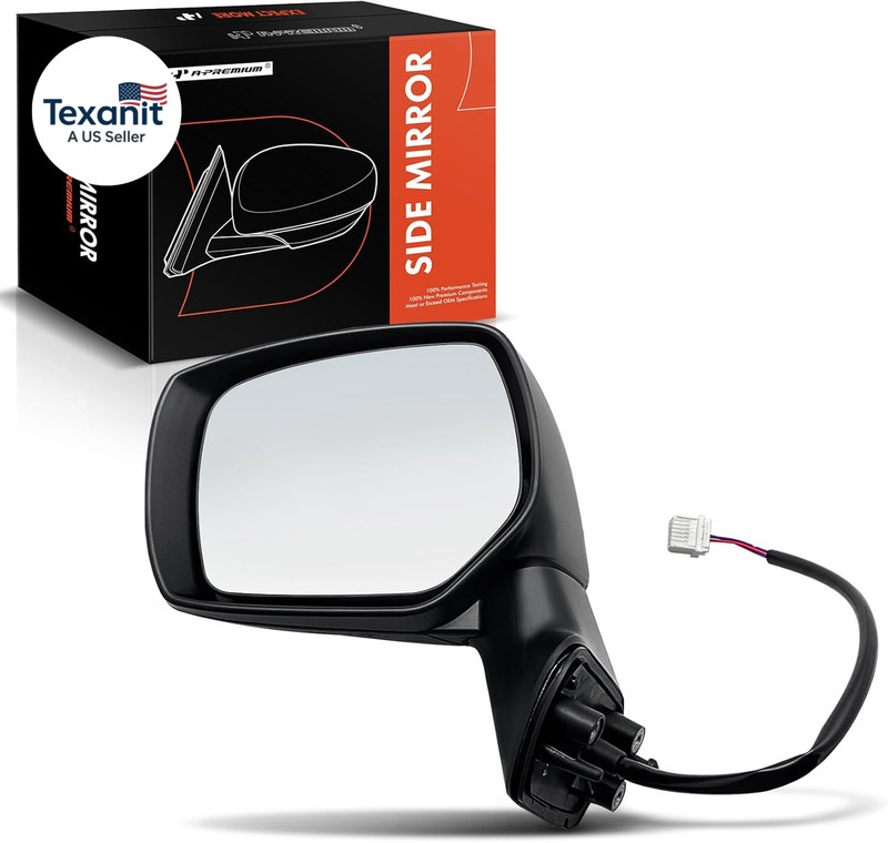 Driver Side Power Door Mirror - Compatible with Subaru Forester 2014 2015 2016 2 gallery