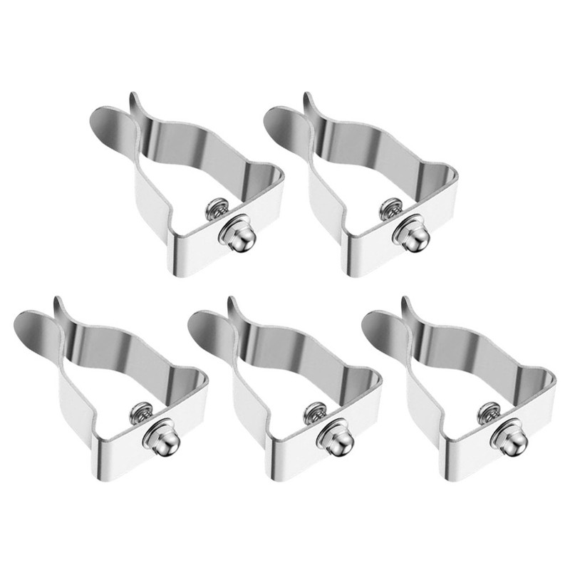 5 Sets Skylight Spring Clip Greenhouse Glass Clamps Window Retaining Clips gallery