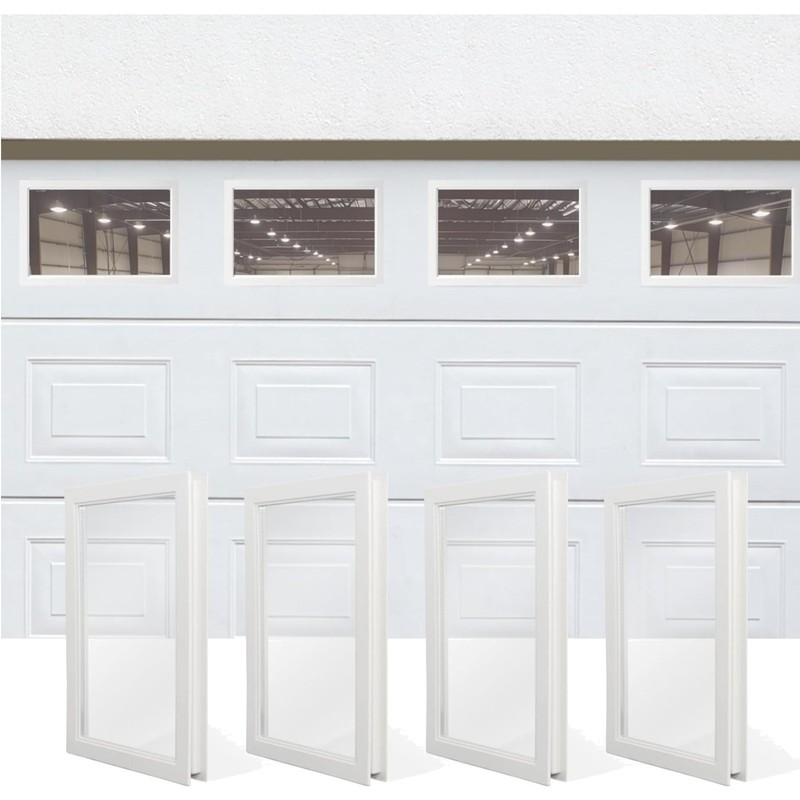 Clear Design Replacement Windows for Garage Doors