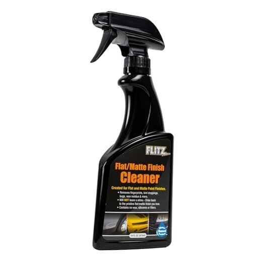 Flat Matte Finish Cleaner – 16oz Bottle of USA-Made Vinyl 1-Pack Unscented