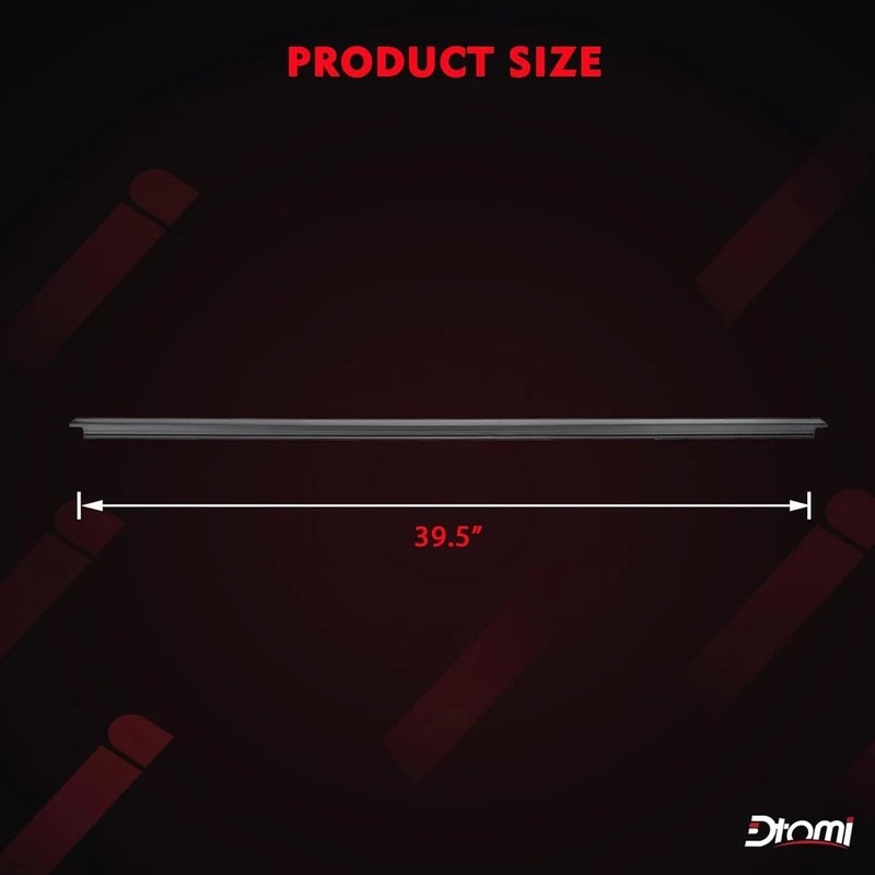 Door Tailgate Glass Belt Molding Weather Strip Compatible with Vehicle 4Runner gallery