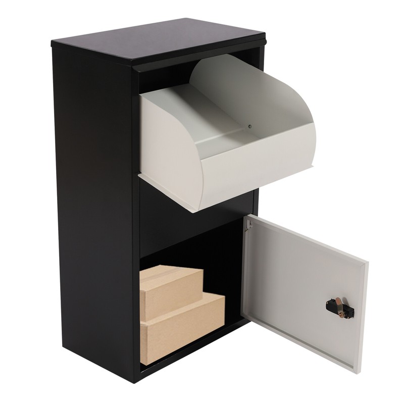 Large Lockable Steel Parcel Drop Box For Outdoor Mail & Package Delivery gallery