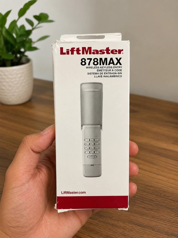 LiftMaster 878MAX Wireless Keypad Garage Door Opener Keyless Entry New Sealed