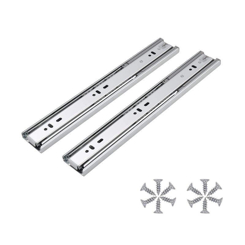 Knobonly 12 Inch Drawer Slides 5 Pairs (10pcs), Soft Close Ball Bearing Full …