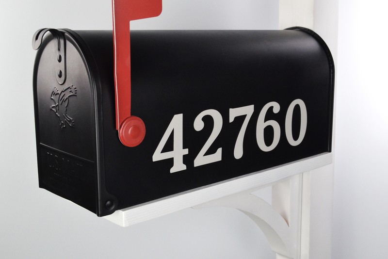 Magnetic Address Numbers for Mailbox Garage Door Entry Door 3 1/8″ high