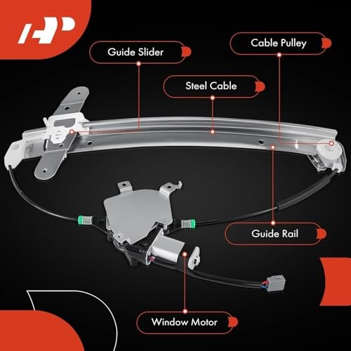 Front Right Passenger Side Power Window Regulator with Front Passenger (RH) gallery