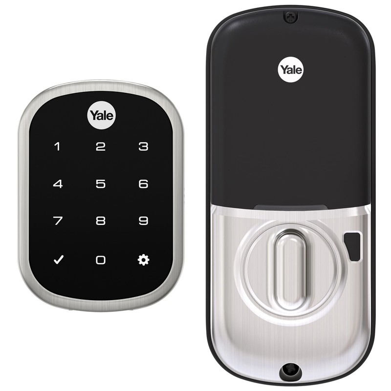 Yale Assure Lock SL Smart Deadbolt with August Connect Wi-Fi Bridge + DoorSense