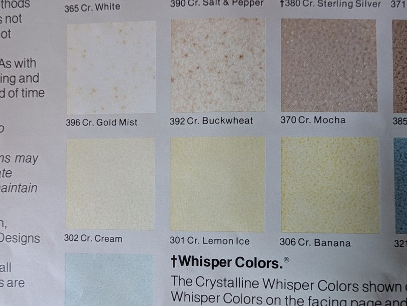 2 pcs American Olean Ceramic Tile 4 1/4" Crystalline Lemon Ice #301 Square gallery