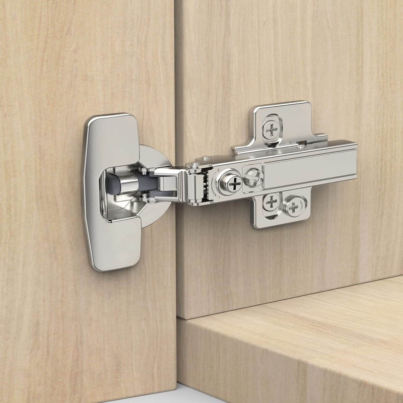 10 Pack Frameless Full Overlay Soft Close Concealed European Hinges, Self Clo…