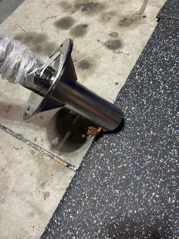 Tuuci Stainless Steel Flush Mount Base W/ 24 Aluminum Sleeve 1.5 gallery
