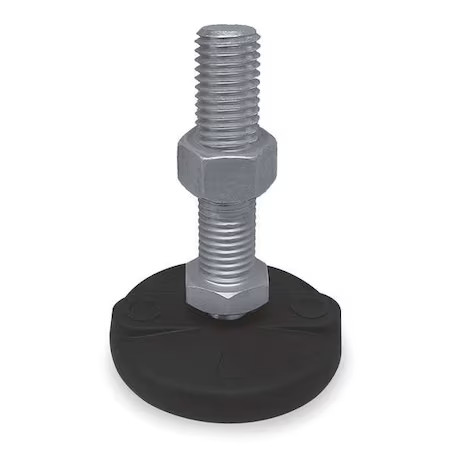 S & W Manufacturing Bsnyld56 Level Mount, Swivel Stud, 3/4-10, 5In Base