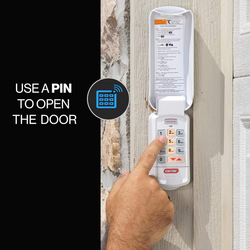 Garage Door Opener Wireless Keyless Keypad - Safe & Secure Access - Compatibl... gallery