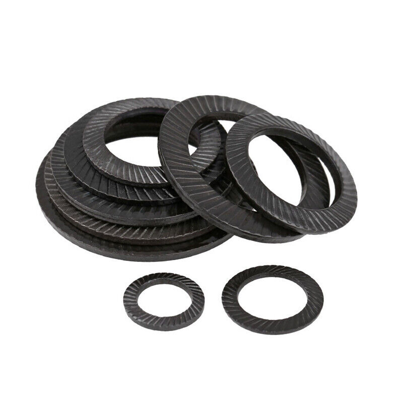Steel Double-Sided Disc Locking Spring Washer，Safety Washers Stainless Steel gallery