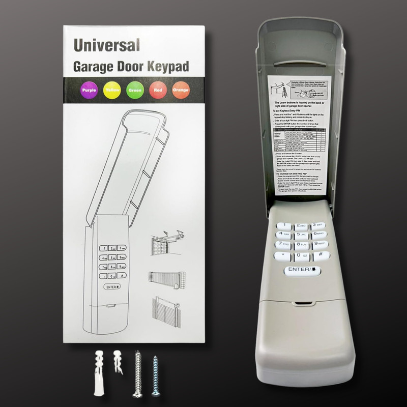 Garage Door Opener Keypad Replacement for Sears Craftsman 315Mhz 390Mhz 878MAX