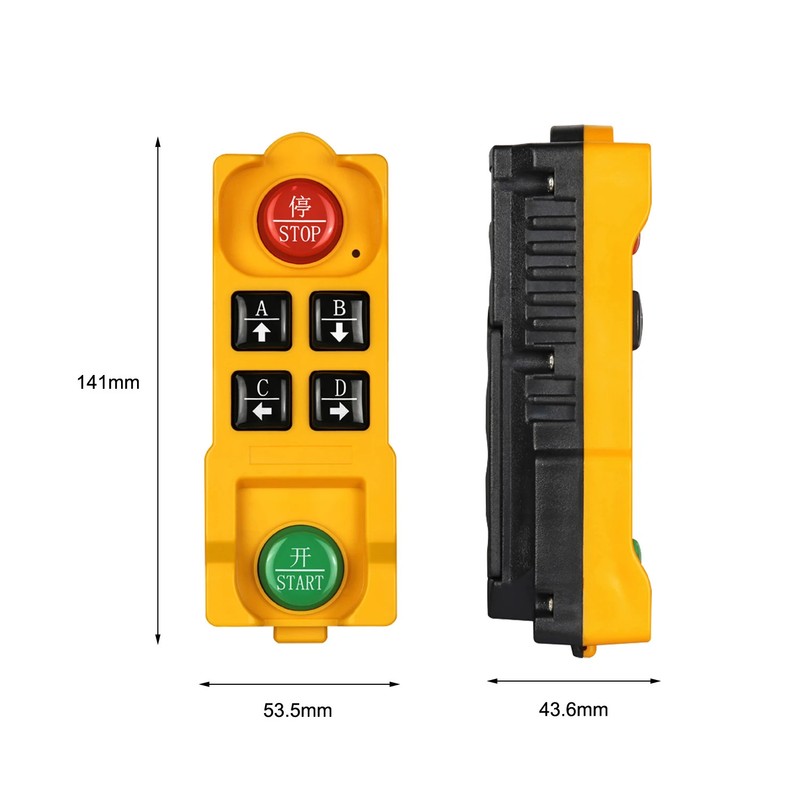 DC12/24/36V 4CH Remote Control Switch Relay RF Transmitter &433MHz Receiver gallery