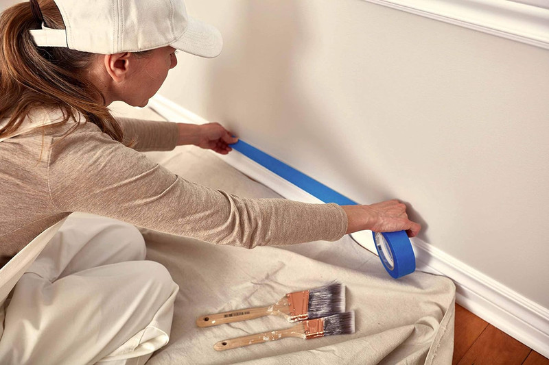 Canvas Drop Cloth For Painting size 4 X 15 Feet Pack Of 2 Pure Cotton Painters gallery