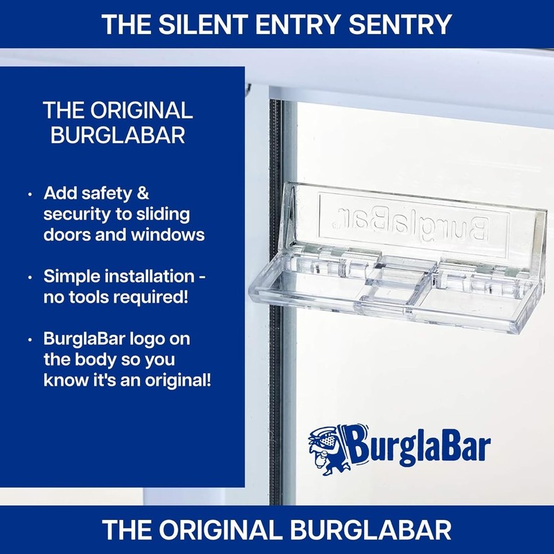 Secure Your Home with Adjustable Sliding Door Locks - 2-Pack for Windows gallery
