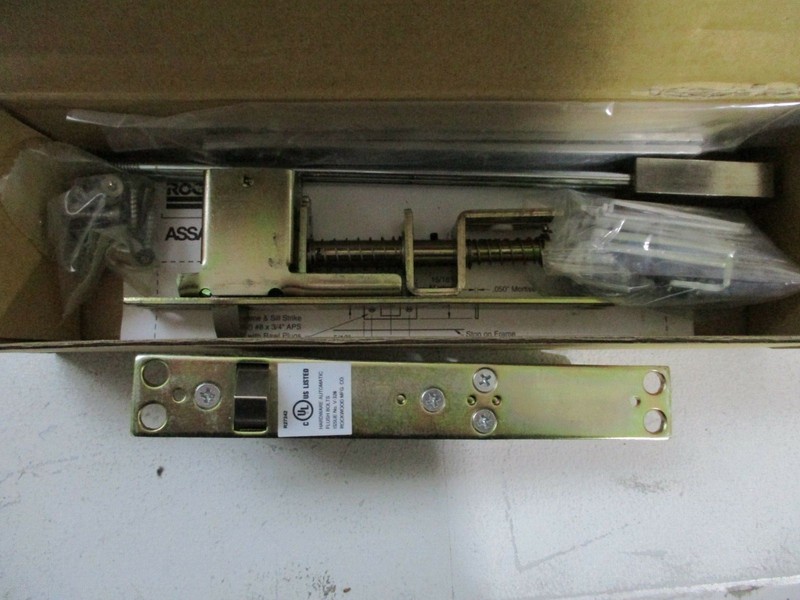 NEW ROCKWOOD 21842.26D Automatic Flush Bolt 26D TORX FINISH ABLOY FREE SHIPPING