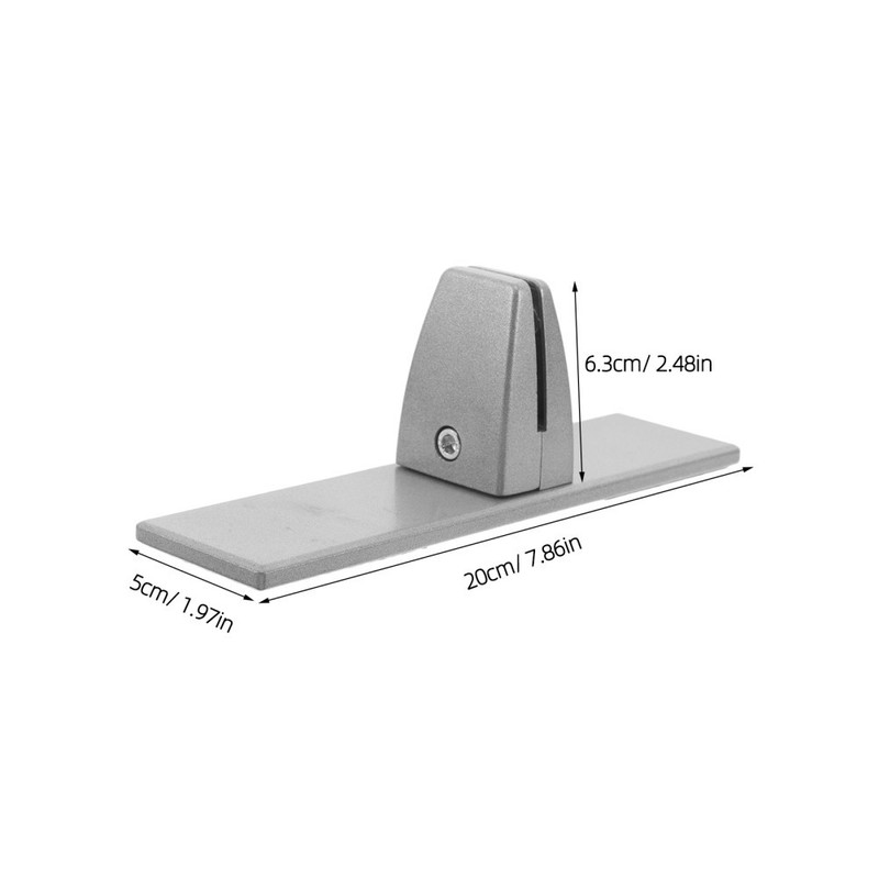 2 Pcs Screen Clip Base Freestanding Sneeze Guard Clamp Tabletop Office Desktop gallery