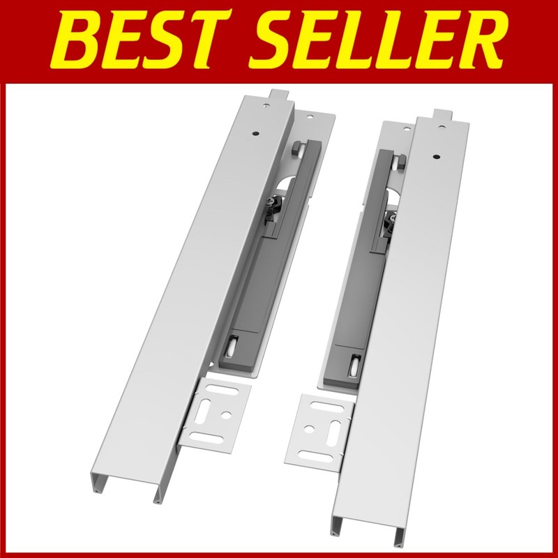 16″ Bottom Mount Drawer Slide, Soft Close, Heavy Duty, 88 lb//