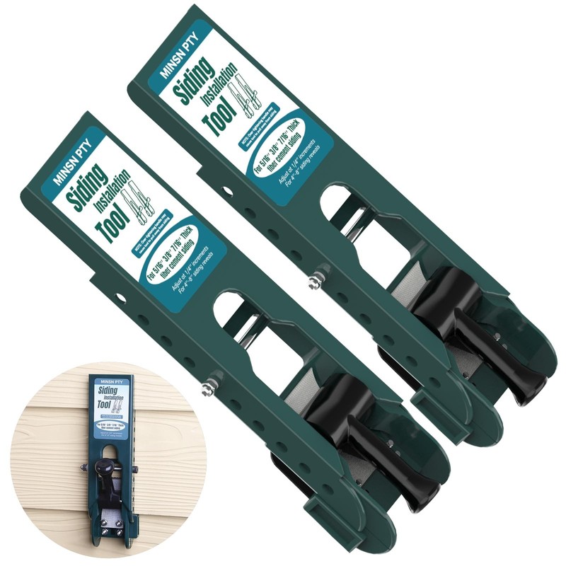Upgraded Siding Installation Tools for 5/16-Inch, 3/8-Inch, 7/16-Inch Fiber C…