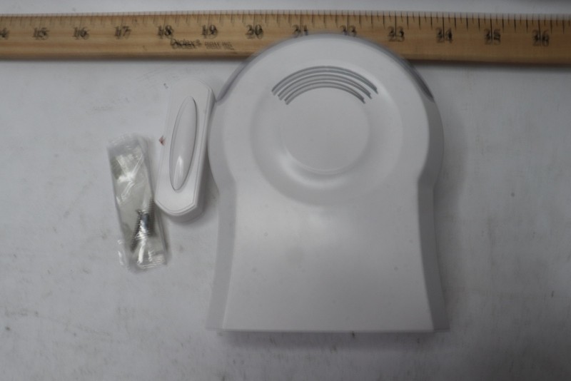 Defiant Wireless Battery-Operated Tabletop Doorbell Kit w/ LED Light & Wireless