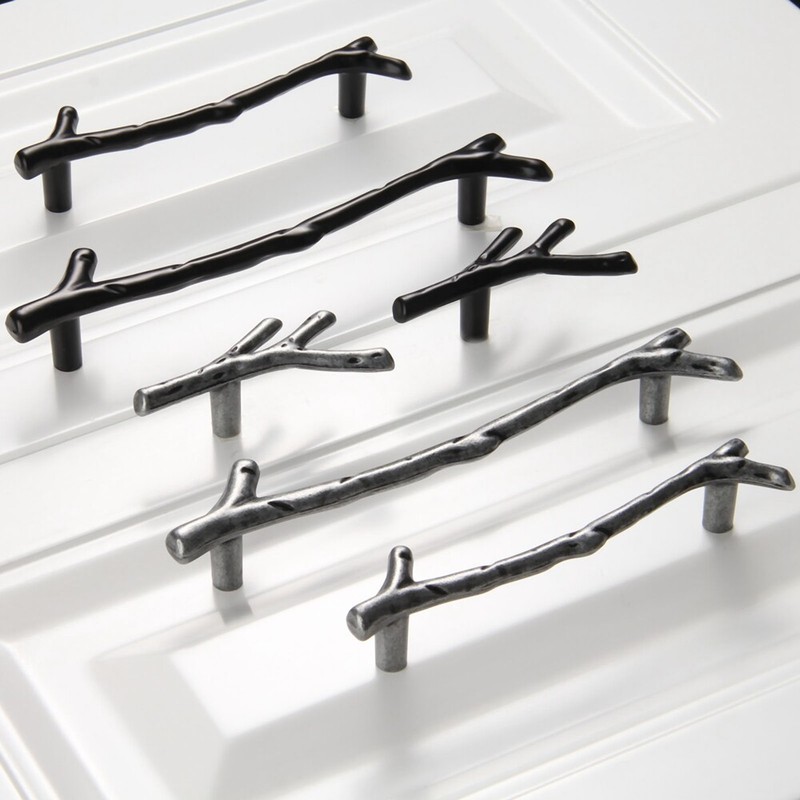 Tree Branch Stylist Drawer Dresser Knobs Retro Twig Door Handles Cabinets Pulls
