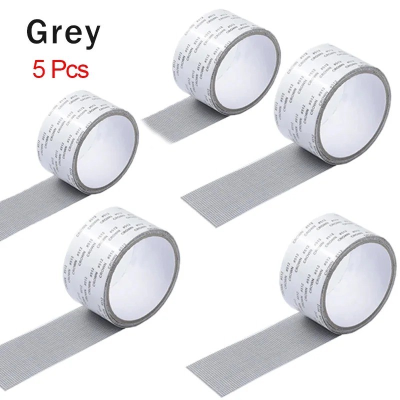 Screen Patch Repair Kit Window Repair Tape Fiberglass Covering Mesh Tool 5*200cm