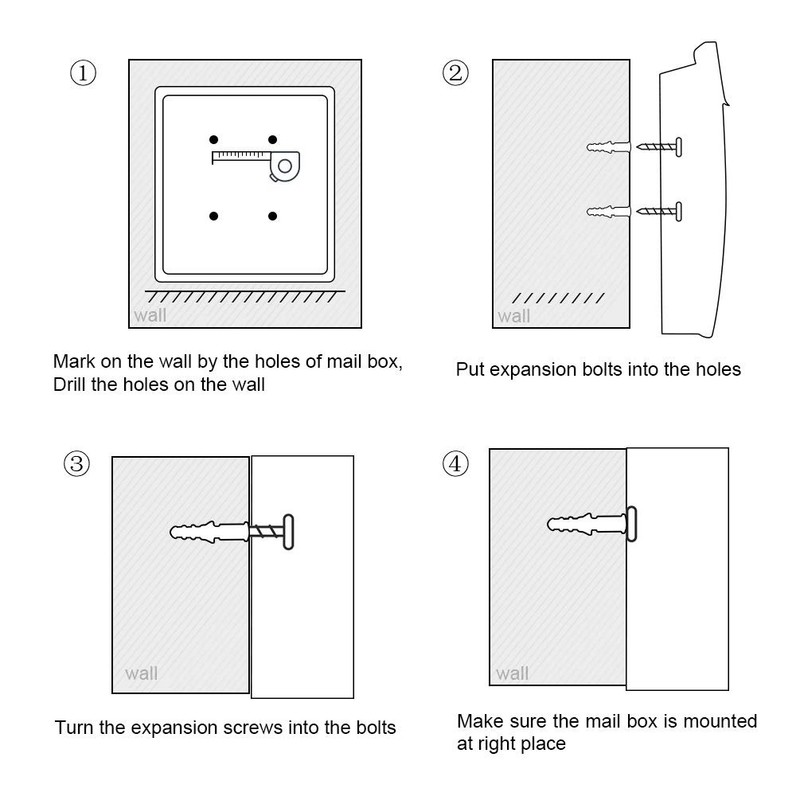 Mail Boxes with Key Lock for Outside,Security Drop Box with Key,Security Key ... gallery