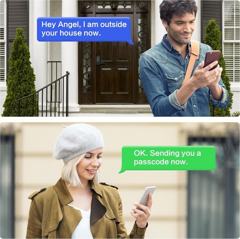 Smart Door Lock with Bluetooth Access - Fast Biometric Unlock, Versatile Control gallery