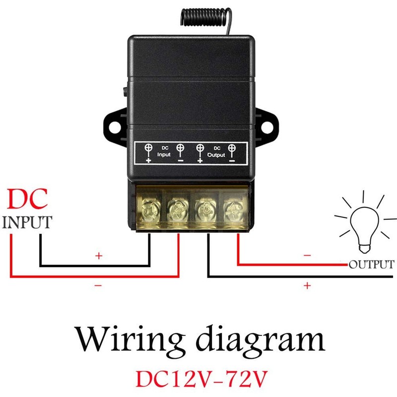 12volts Remote Control Switch, DC 12V/24V/Long Range Wireless Remote Switch w... gallery