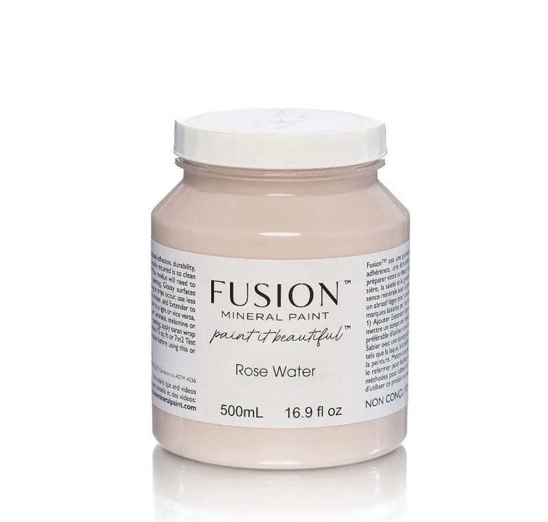 Fusion Mineral Paint Rose Water 500mL DIY Furniture Paint