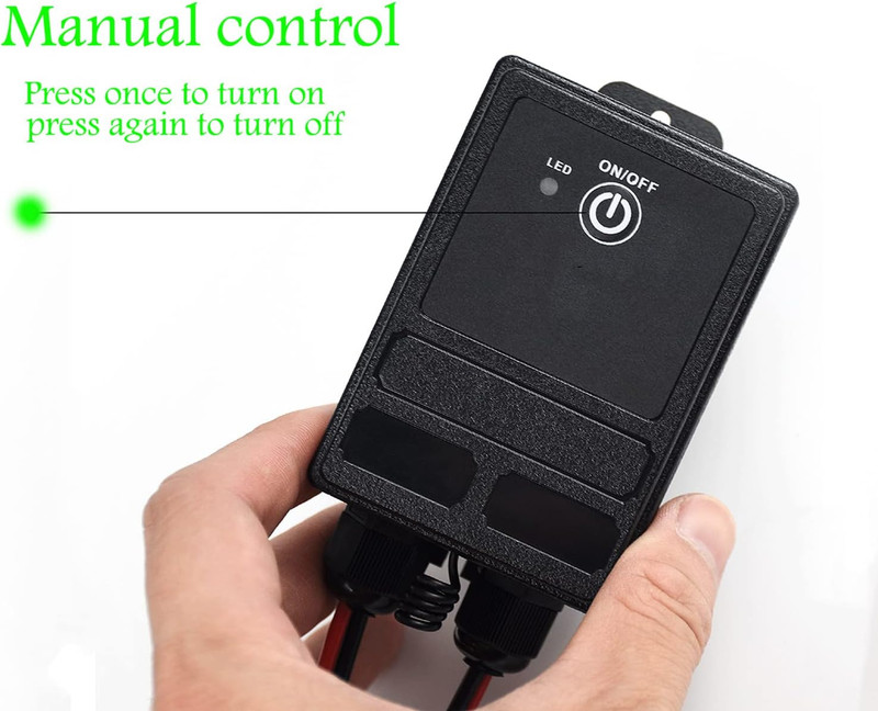 Wireless Relay Switch 12V Remote Control Switch DC12V/24V/48V/72V 30A Relay with gallery