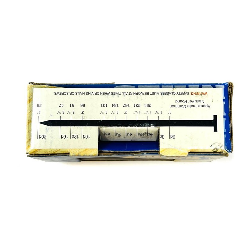 Quick Build 34CNC1LB Fluted Concrete Nails 3/4 in, Bright Finish - 1 lb Pack gallery