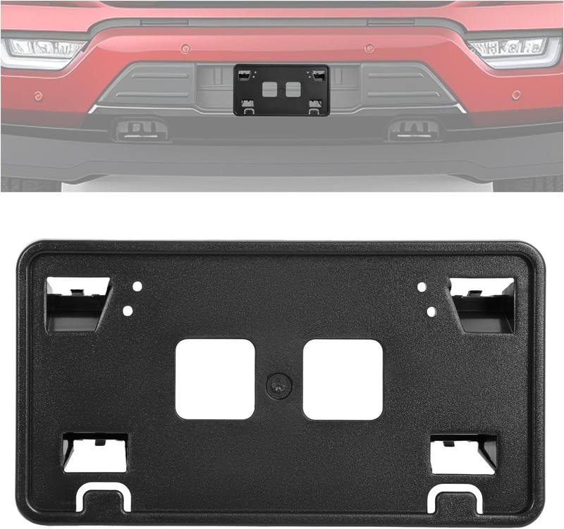 Front License Plate Bracket Compatible with 2021-2023 F150 3.3L 5.0L Bumper Lice