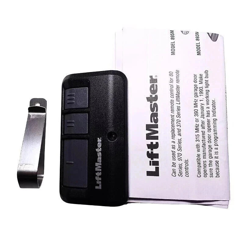 893MAX 3 Button LiftMaster Visor Remote Control Garage Door Opener PACK # 10 gallery
