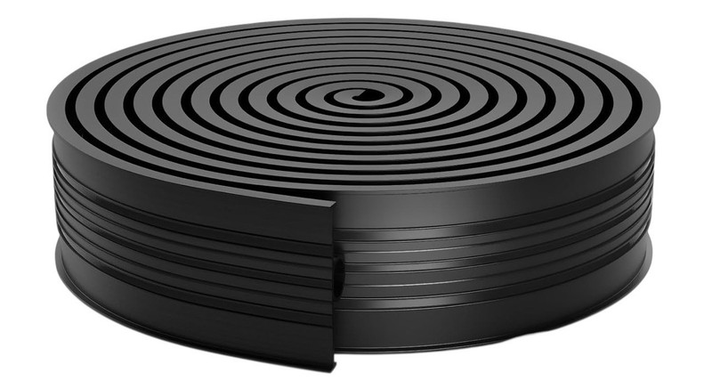 Garage Door Bottom Weather Seal Rubber Strip 20′ with T Ends Fits 5 /16″ Track