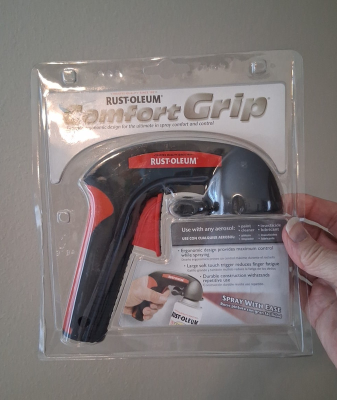 Rustoleum Comfort Grip Universal Spray Paint Gun, For Standard Aerosol Spray Can gallery