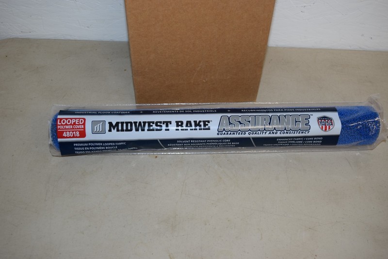 6 Pack Midwest Rake Looped Polymer Roller Cover 18″ 48018