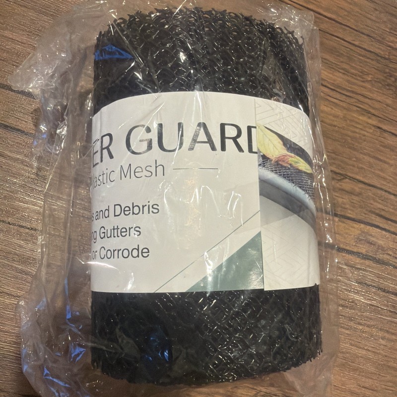 Gutter Guard Shield 6” x 20’ Roll Black Co-Polymer Amerimax Home Products USA