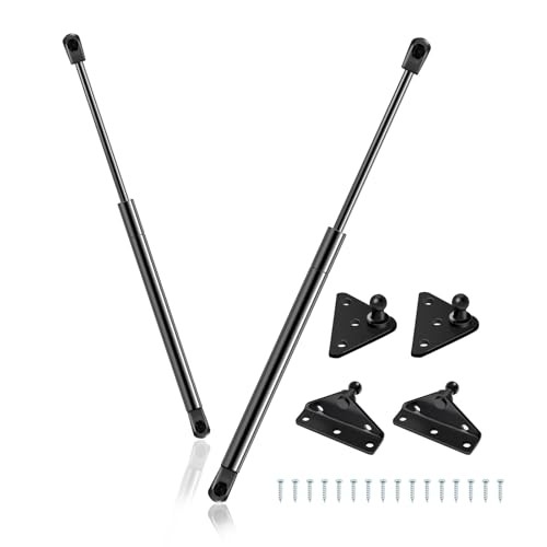 Qty (2) 17in 60lb/267N Universal Gas Strut Spring with Mounting GSNI-5200-60