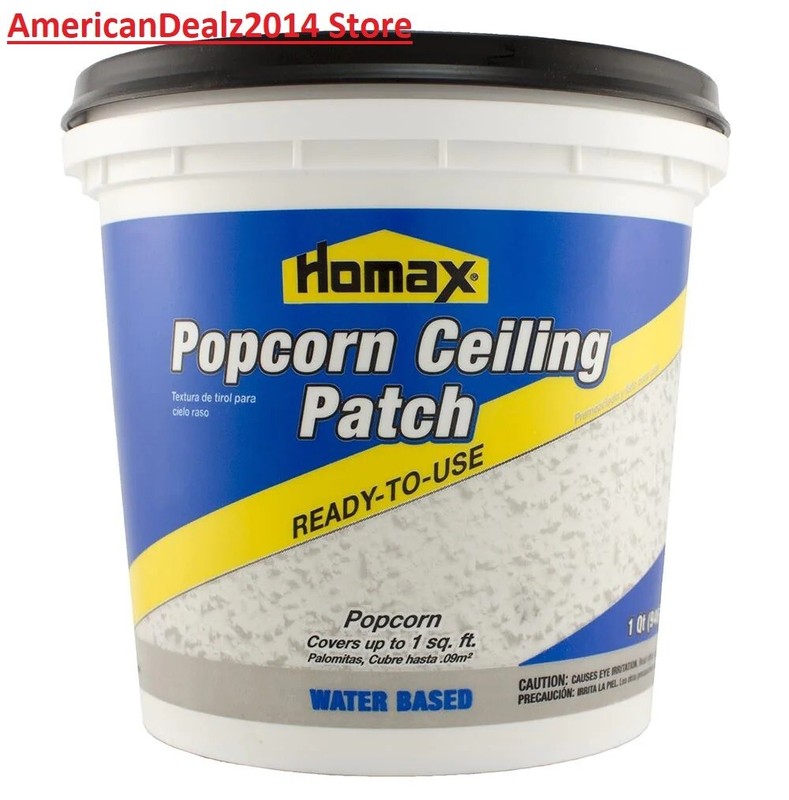 Homax Premixed Popcorn Ceiling Patch, Ready-To-Use, 1 QT gallery