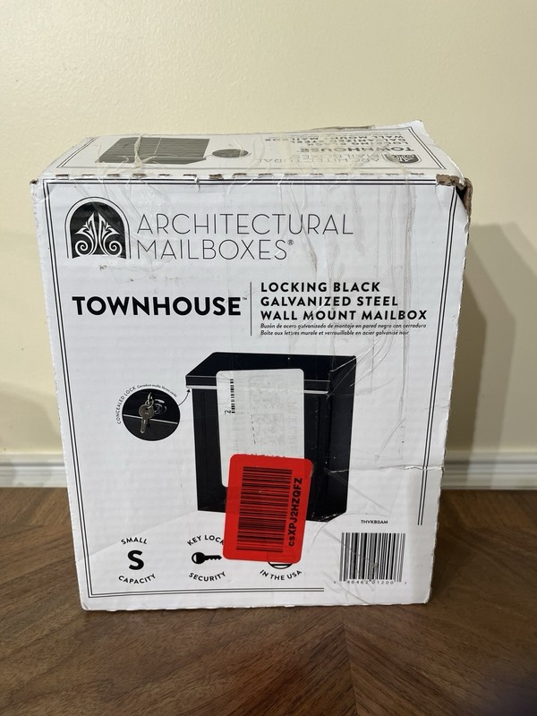 Architectural Mailboxes Wall Mount Key Lock Galvanized Steel 4.1" x 8.6" x 10.1" gallery