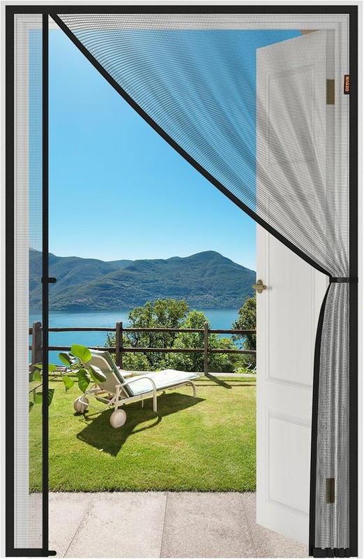Secure Magnetic Screen, Fits 36'' x 96'' Door/- gallery