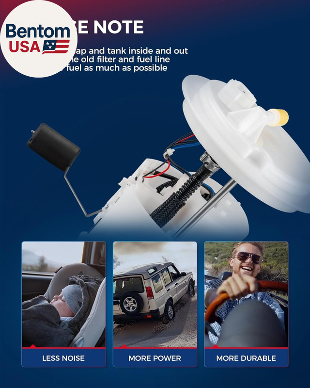 Electric Fuel Pump Module Assembly Compatible with 2010-2019 Jaguar XJ, XJR575, gallery